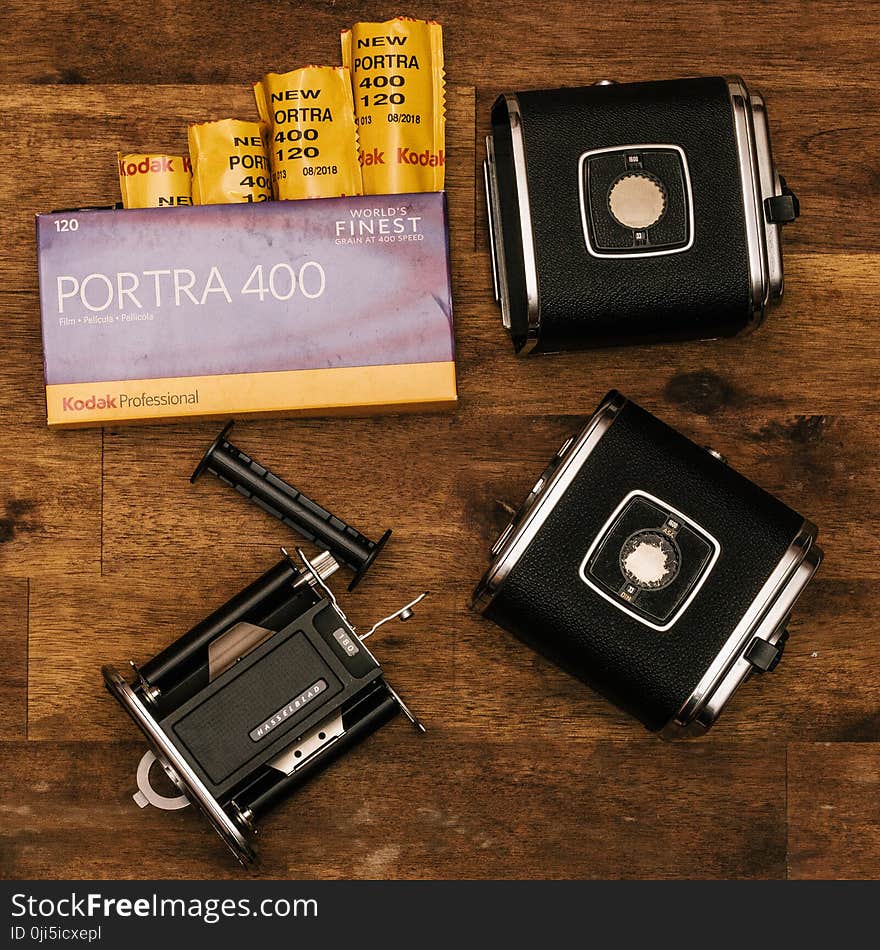 Kodak Porta 400 With Black Cases