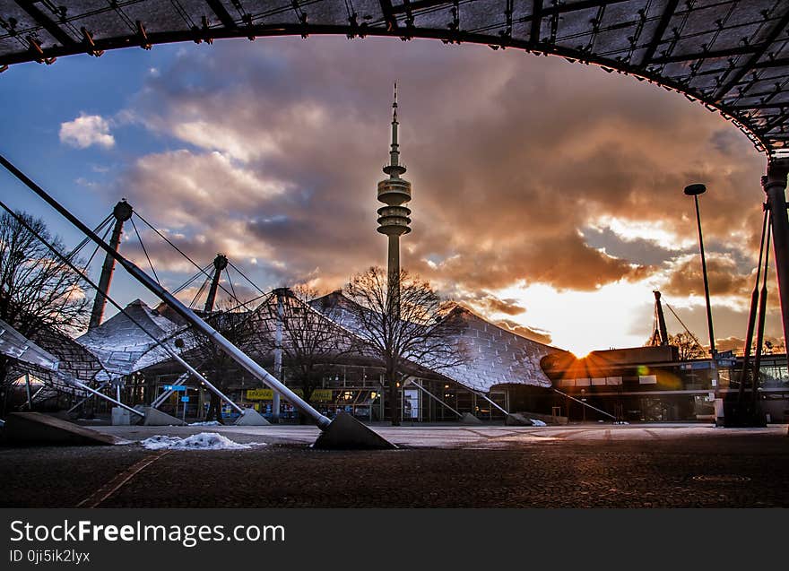 Photography of Tower during Sunset