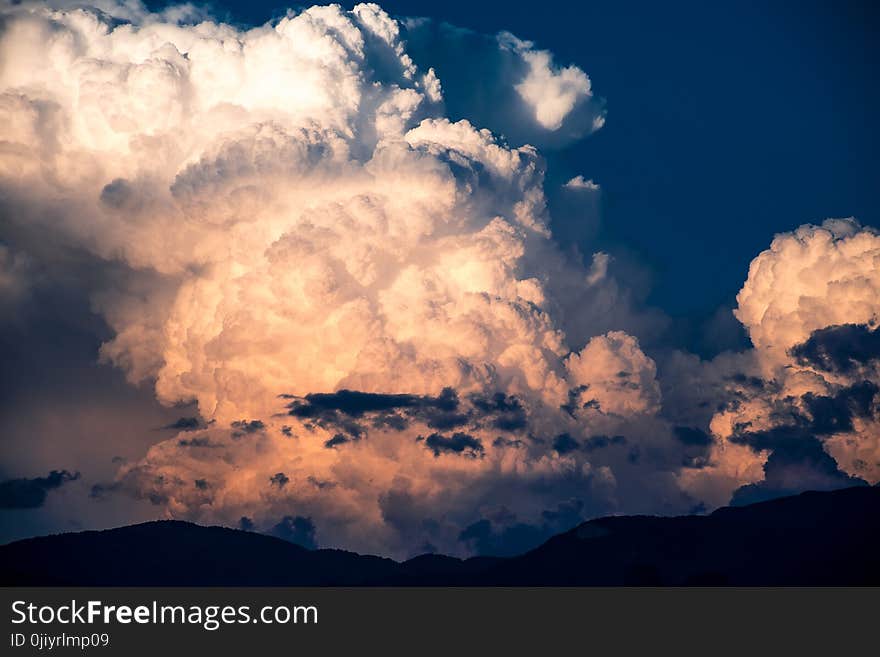 Panoramic Photography of Clouds