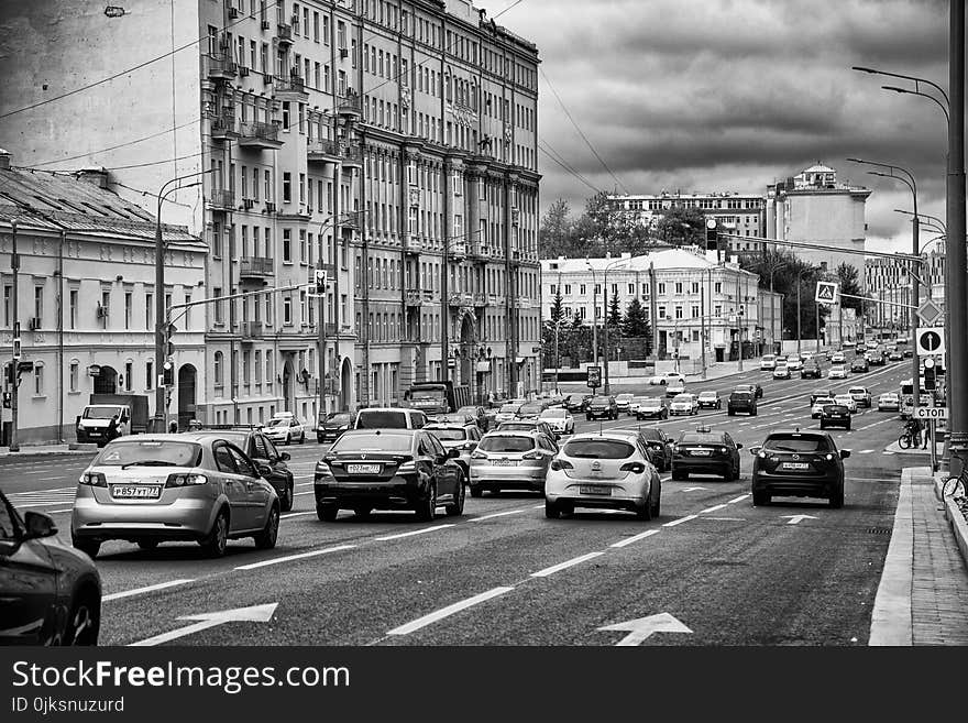 Car, Metropolitan Area, Road, Urban Area