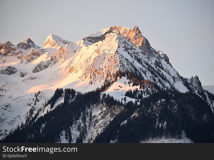 Mountainous Landforms, Mountain, Mountain Range, Sky