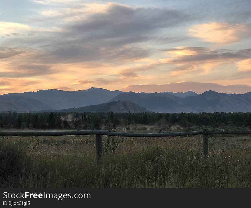 Sky, Highland, Wilderness, Dawn