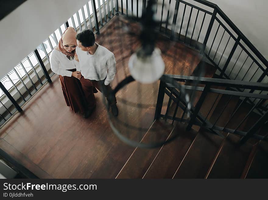 Stairs, Handrail, Flooring, Stock Photography