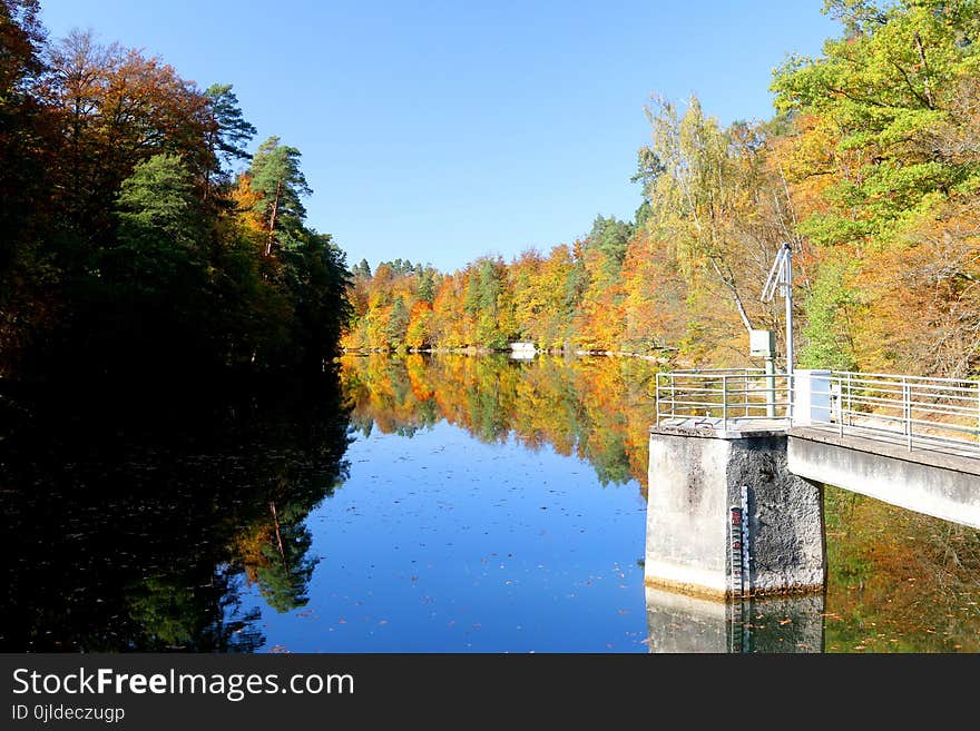 Reflection, Waterway, Nature, Water