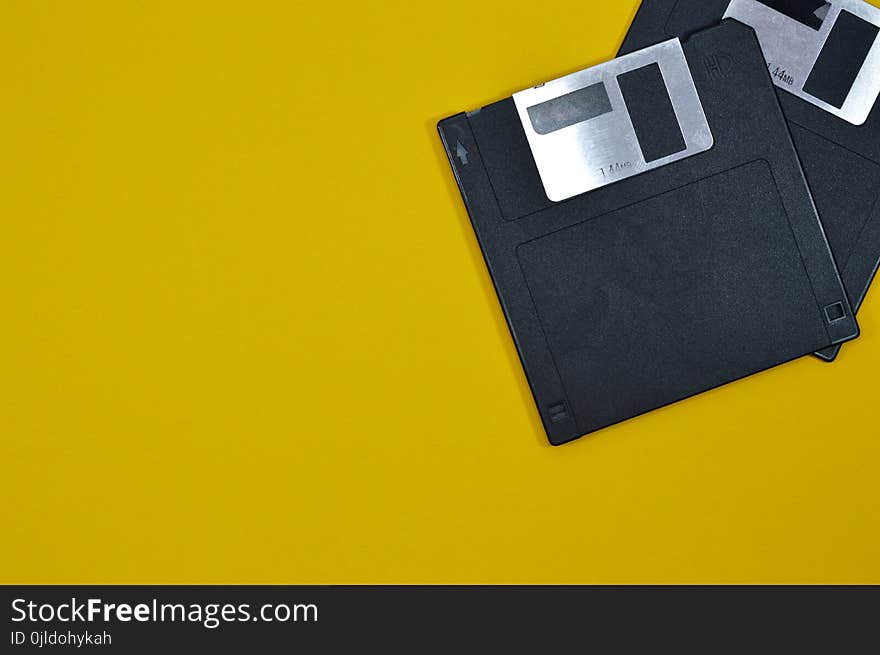 Yellow, Floppy Disk, Electronics Accessory, Technology