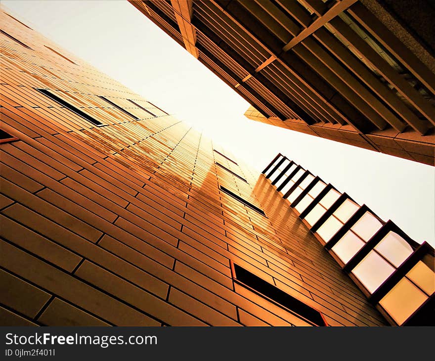 Low-angle Photography of High-rise Building