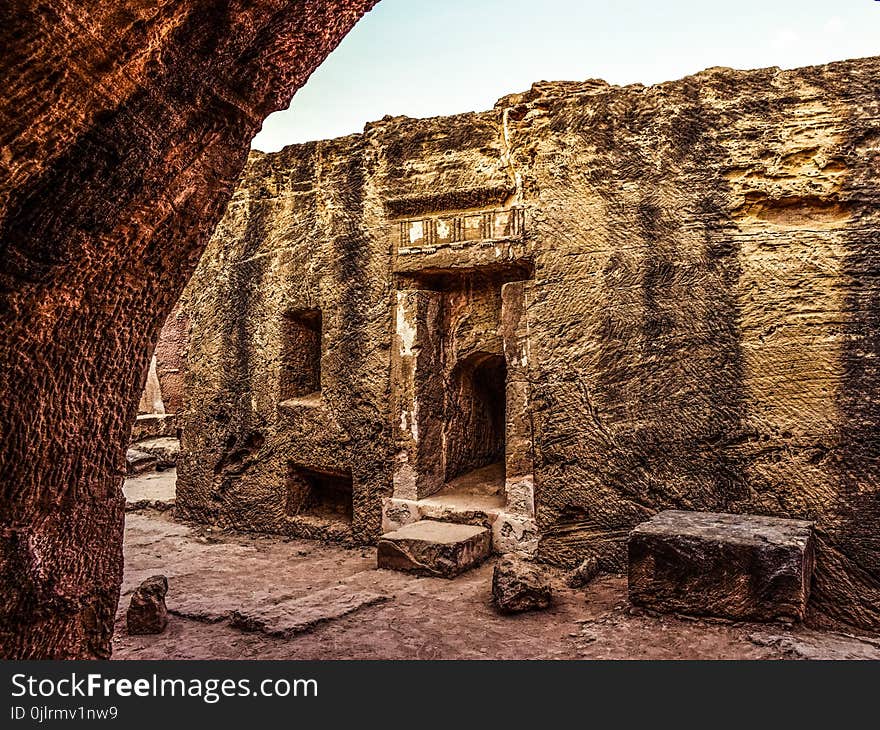 Ruins, Historic Site, Ancient History, Archaeological Site