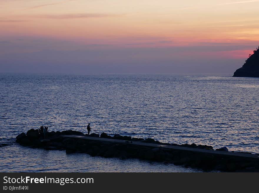 Sea, Sky, Horizon, Ocean