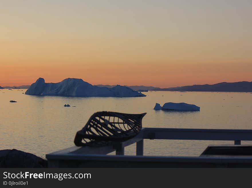 Sea, Calm, Sunrise, Horizon