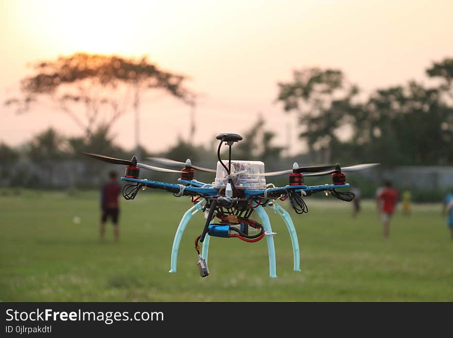 Aircraft, Grass, Sky, Atmosphere Of Earth