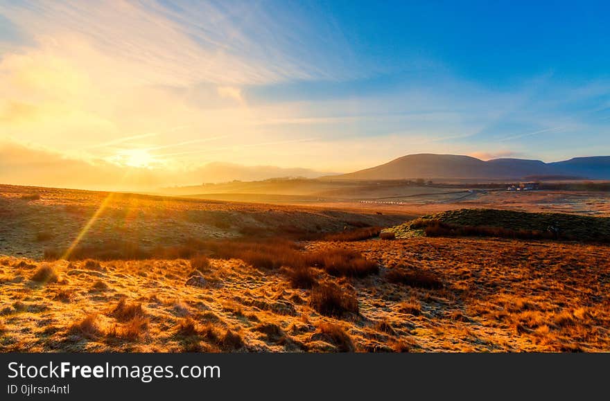 Sky, Horizon, Ecosystem, Morning