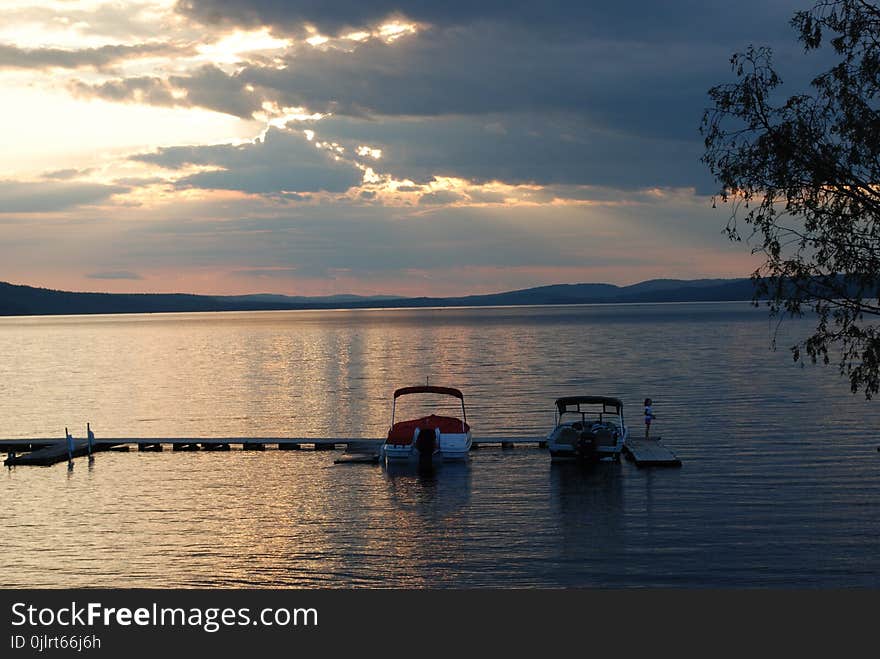 Sky, Water, Reflection, Lake