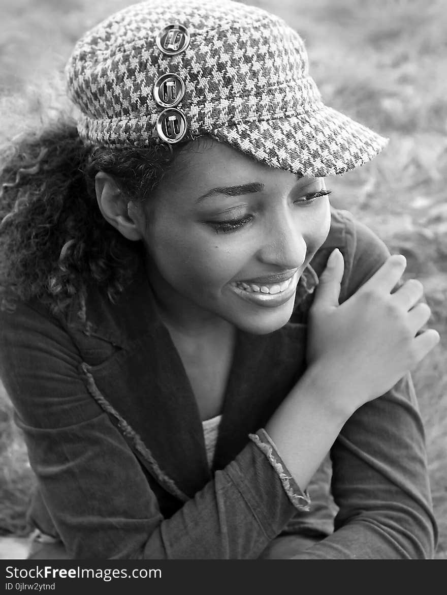 Black And White, Monochrome Photography, Headgear, Photography