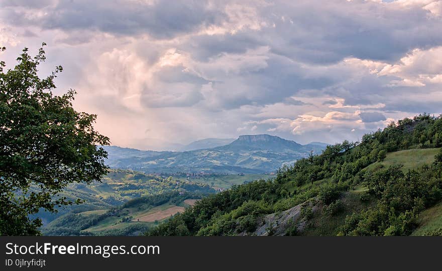 Sky, Cloud, Highland, Nature