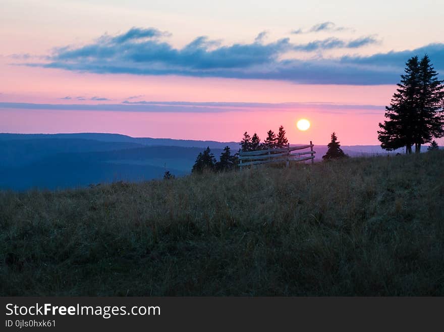 Sky, Dawn, Sunrise, Horizon