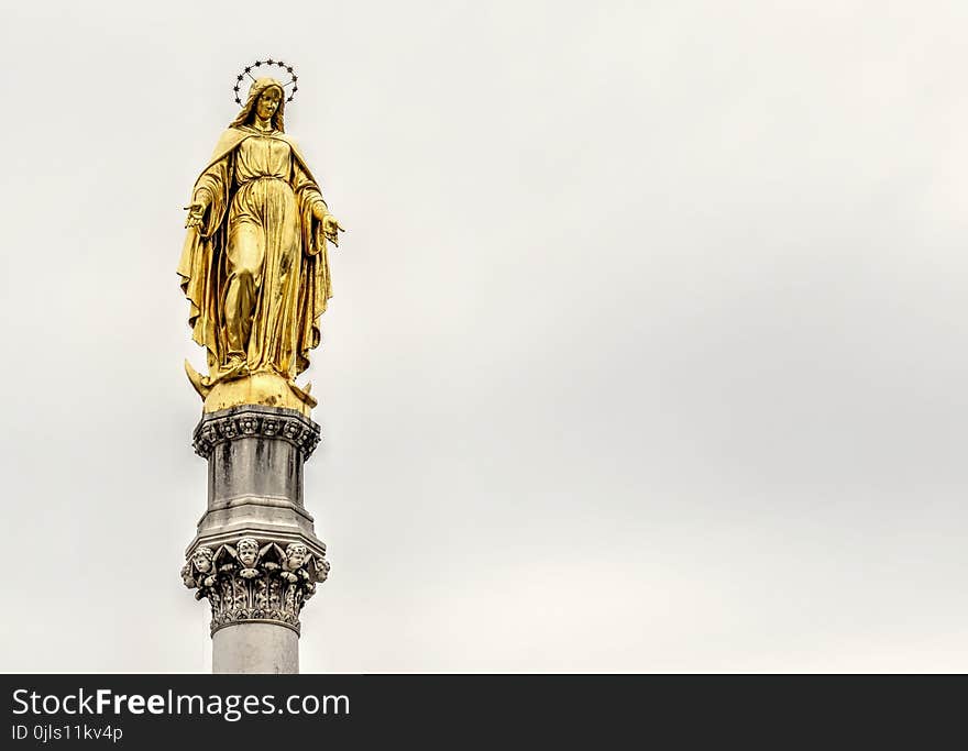 Statue, Monument, Sculpture, Sky