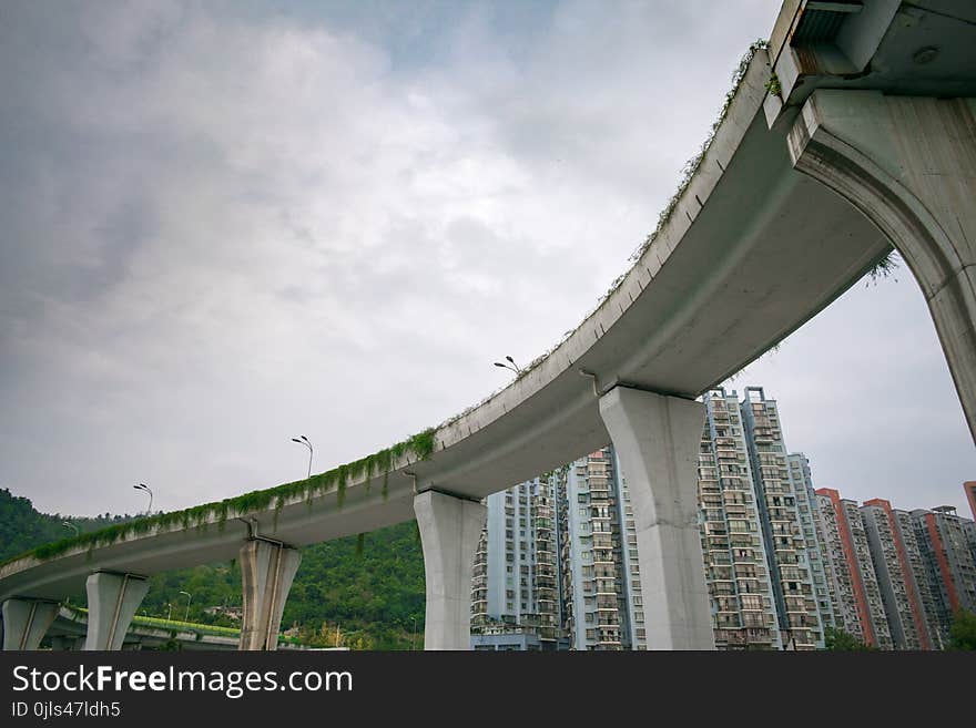 Bridge, Overpass, Landmark, Sky