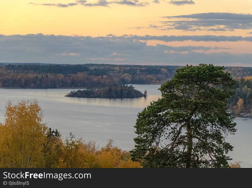 Nature, Sky, Water, Lake