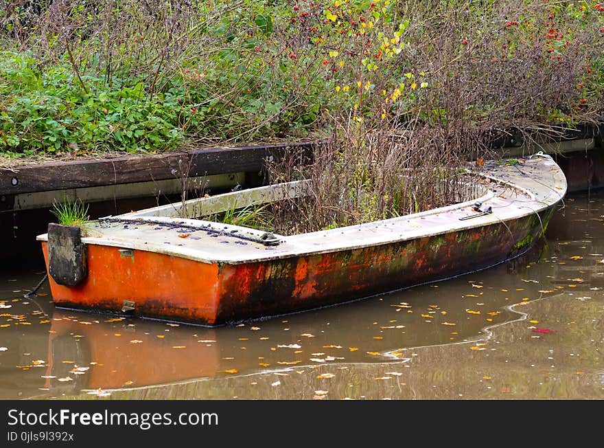 Waterway, Water, Water Transportation, Reflection