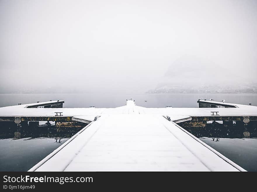 Snow Dock Port Photography