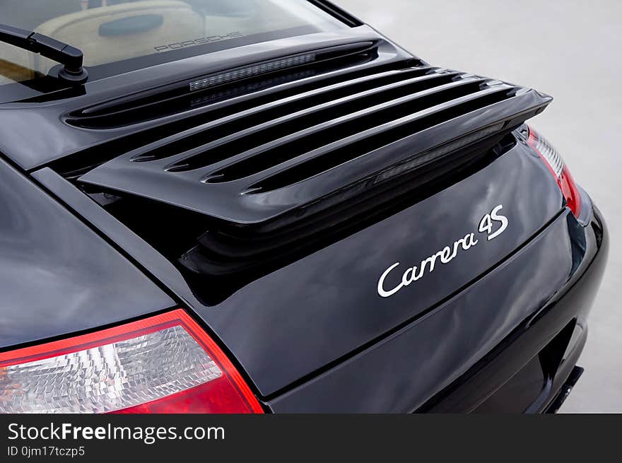 Black Carrera 4s Car