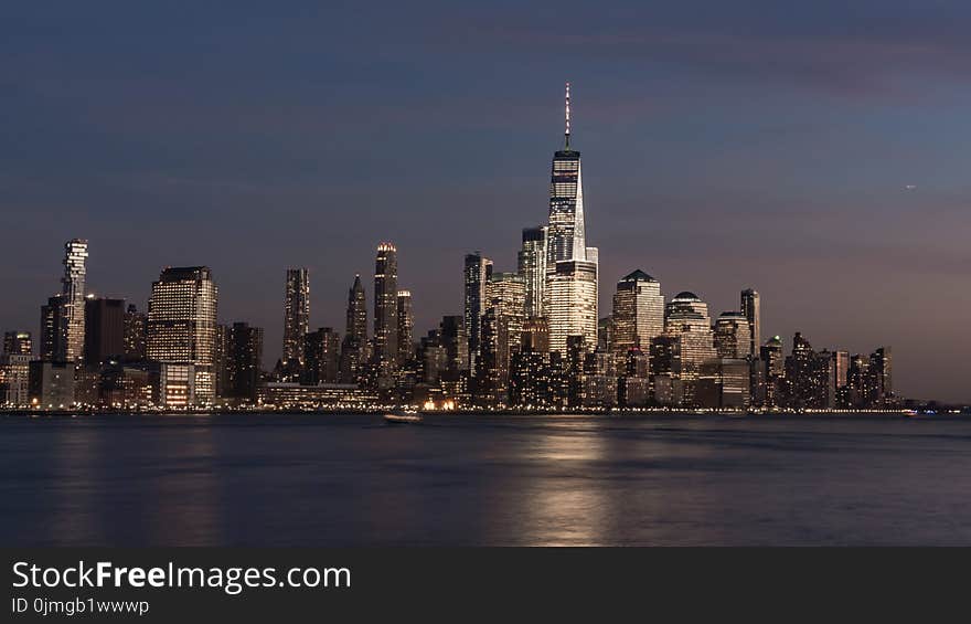 Landscape Photo of New City Buildings during Sunset Time