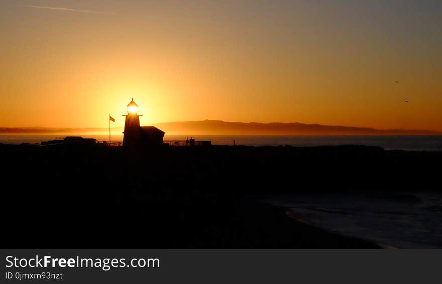 Sunset over the Horizon