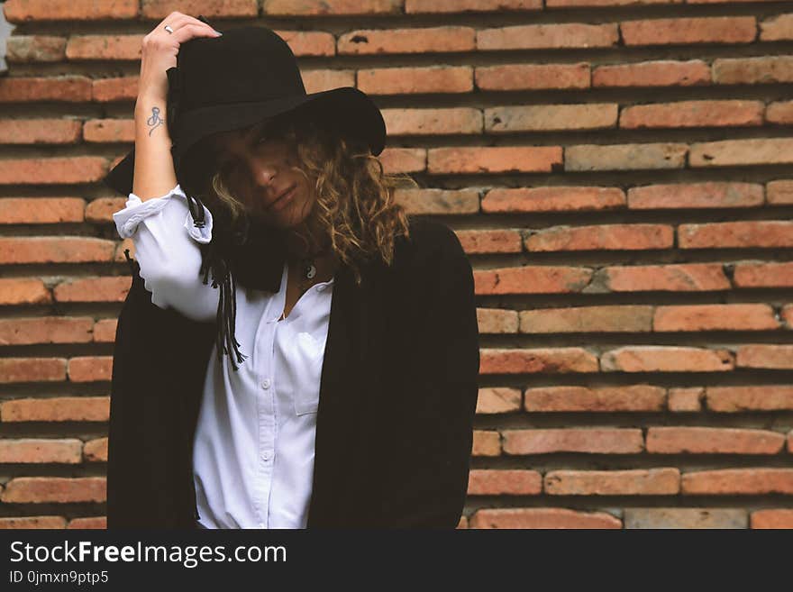 Woman With Black Hat