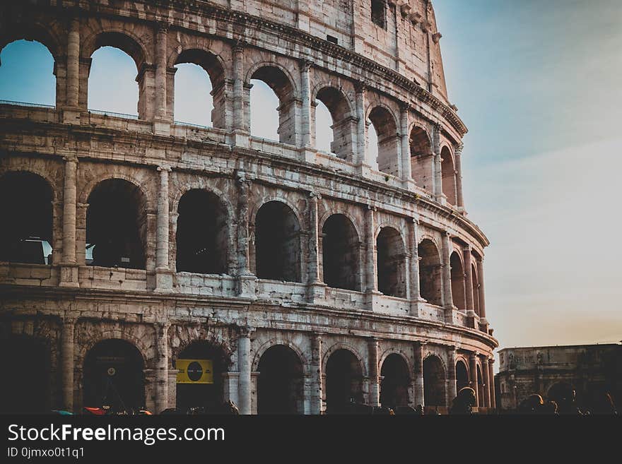 The Coliseum during Golden Hour