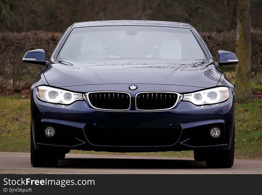 Blue Bmw 4-series