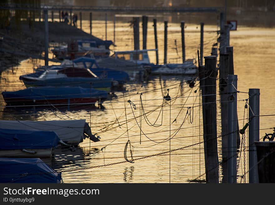 Water, Reflection, Dock, Marina