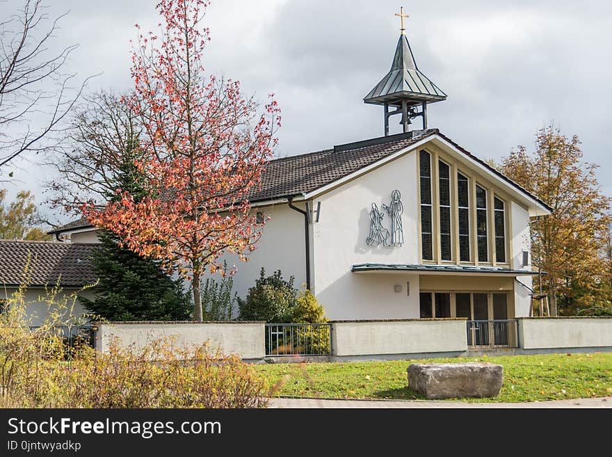 Building, House, Architecture, Chapel