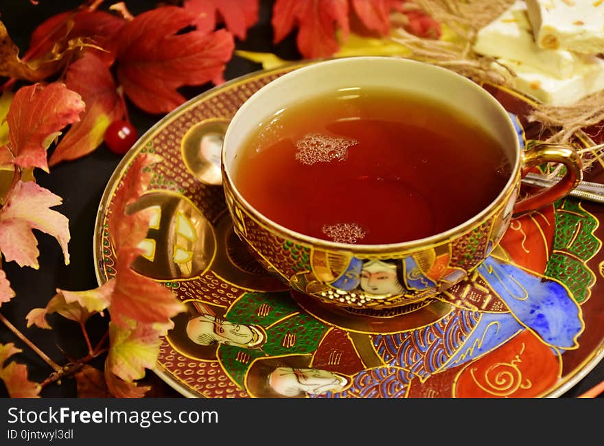 Chinese Herb Tea, Coffee Cup, Tea, Tableware