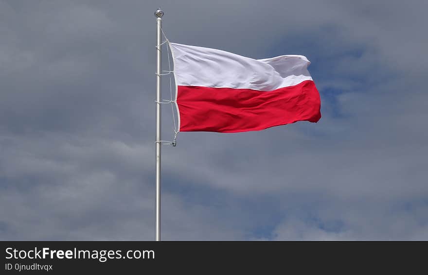 Flag, Sky, Cloud, Red Flag