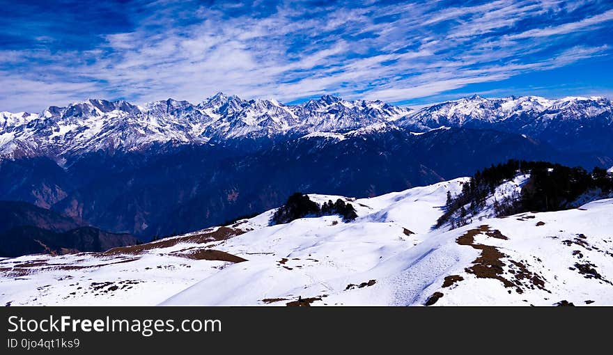 Photo of Mountains With Snow