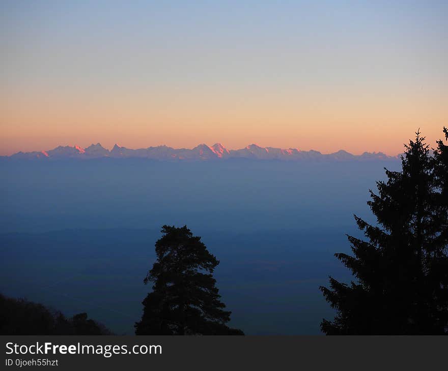 Sky, Dawn, Sunrise, Atmosphere