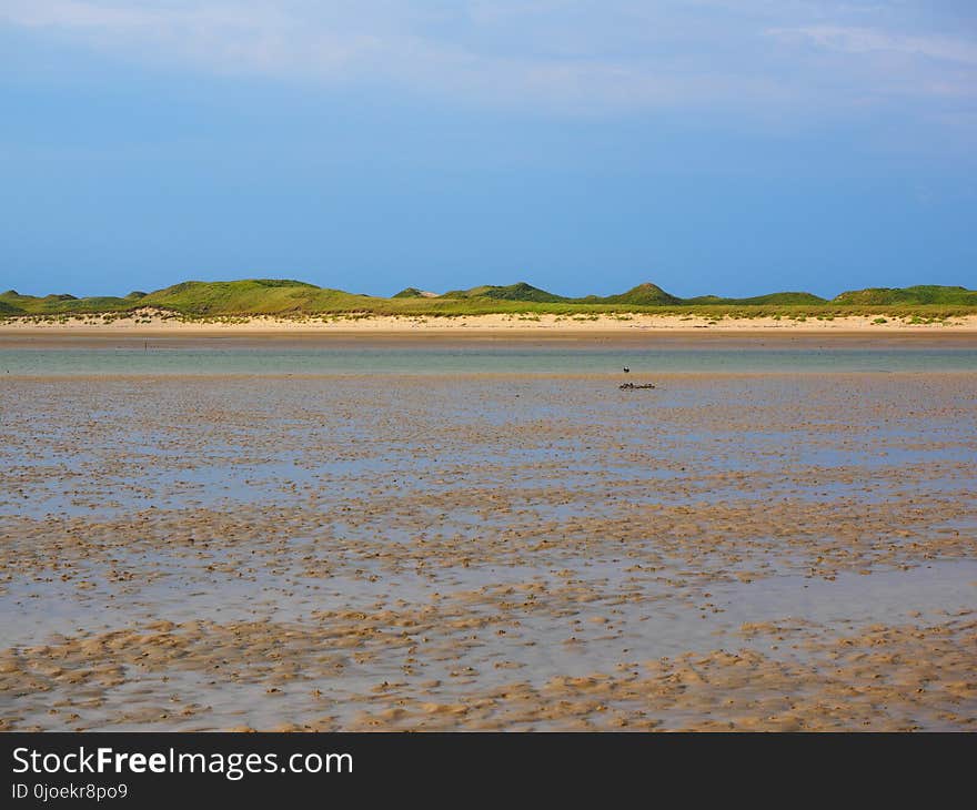 Sky, Shore, Sea, Mudflat