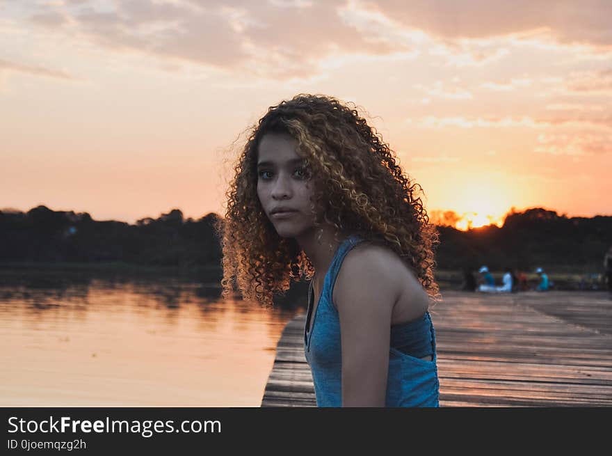 Sky, Girl, Sea, Vacation