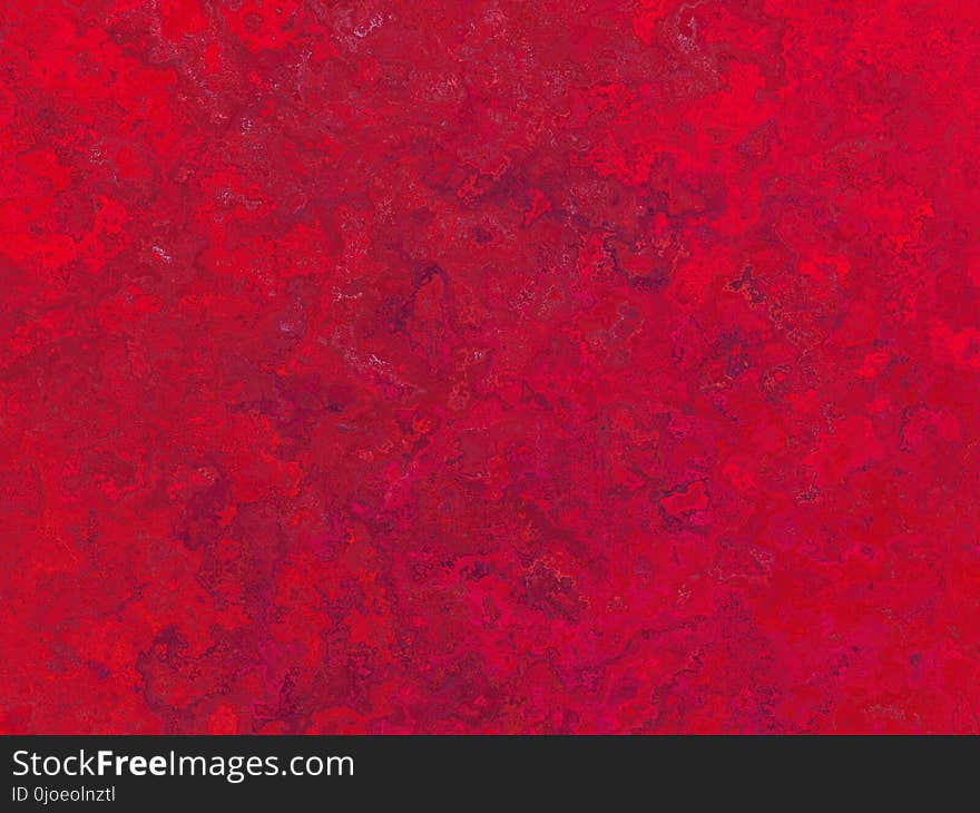 Red, Texture, Pattern, Acrylic Paint