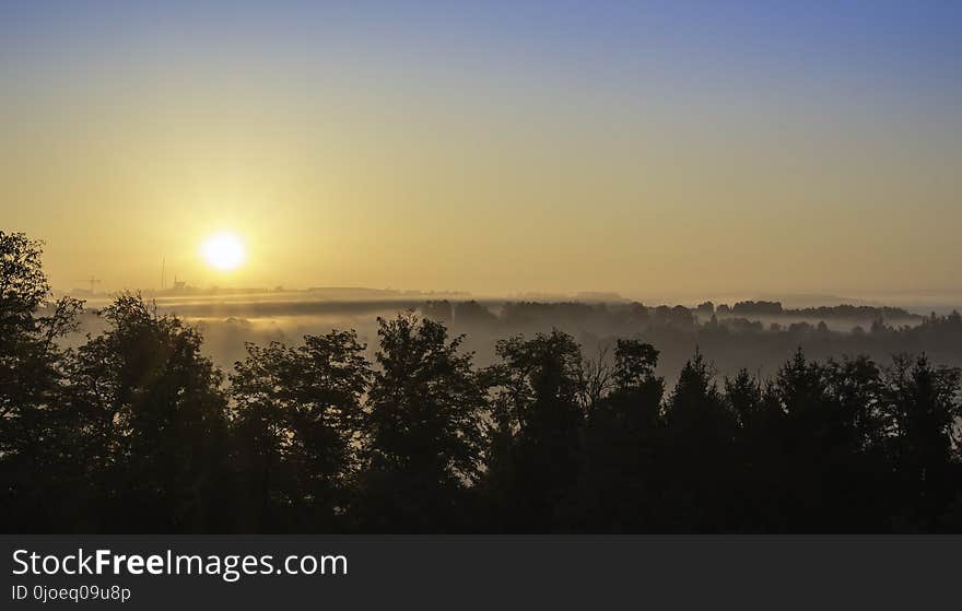 Sky, Sunrise, Dawn, Morning