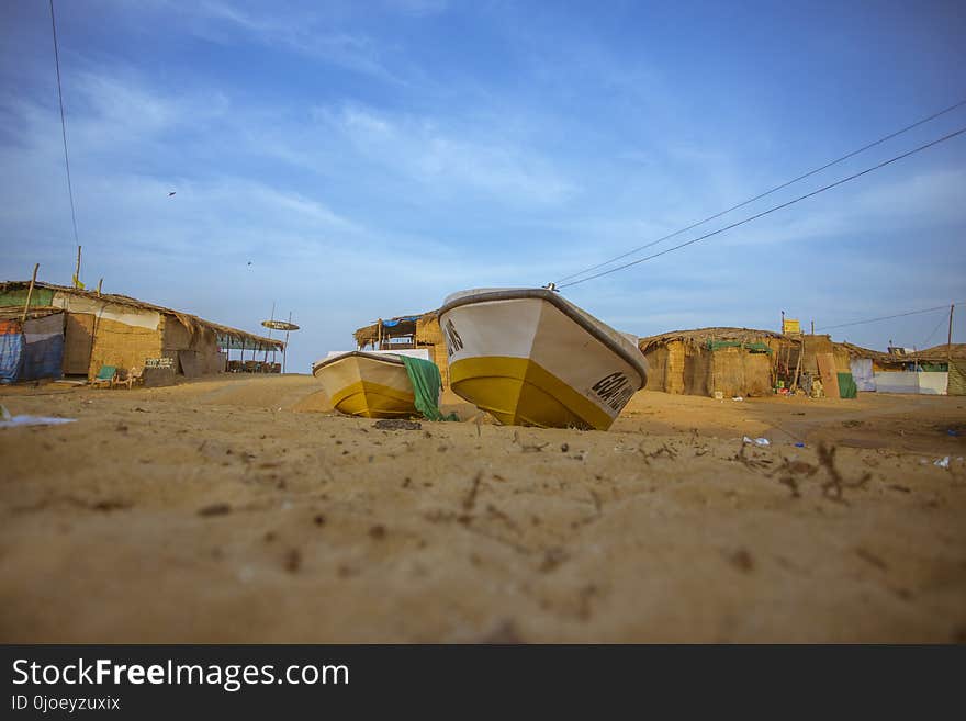 Sky, Yellow, Sand, Cloud