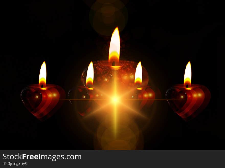 Candle, Lighting, Darkness, Still Life Photography