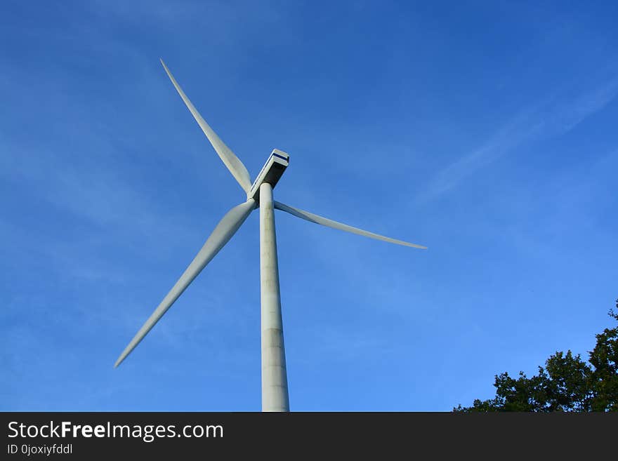 Wind Turbine, Sky, Wind Farm, Wind