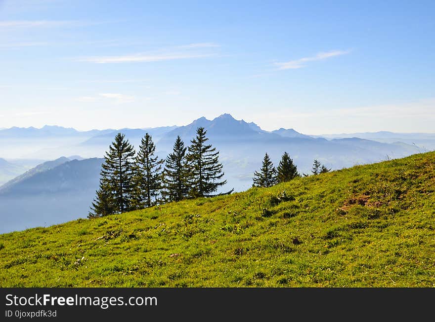 Mountainous Landforms, Highland, Ridge, Mountain