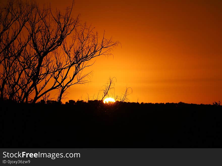 Sky, Sunset, Sunrise, Afterglow