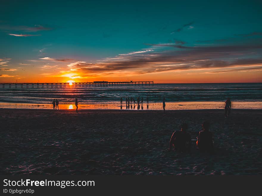 Beach at Sunset