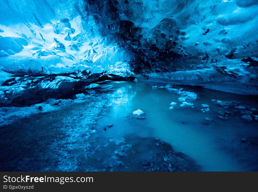 ice cave in iceland