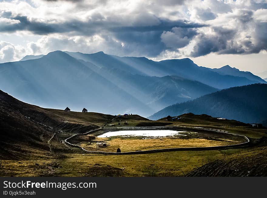 Scenic View of Mountains