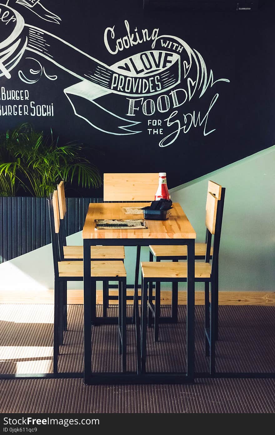 Restaurant Table and Chairs