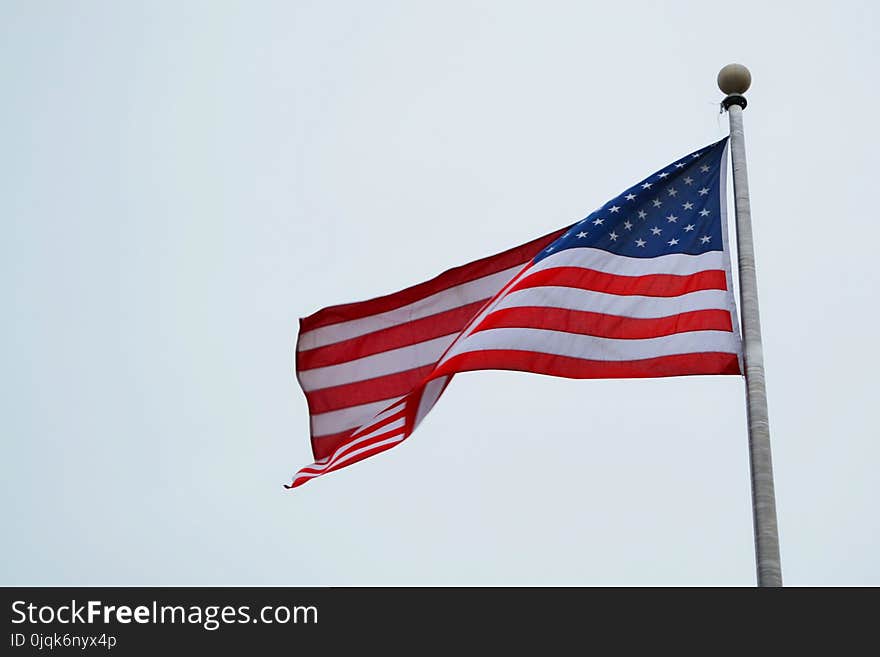 Close-Up Photo of Flag